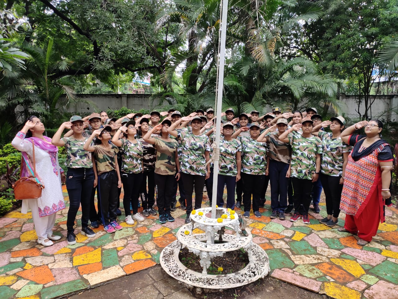 Cadets on Republic Day 2019