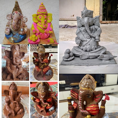 Eco-Friendly Ganesh Idols