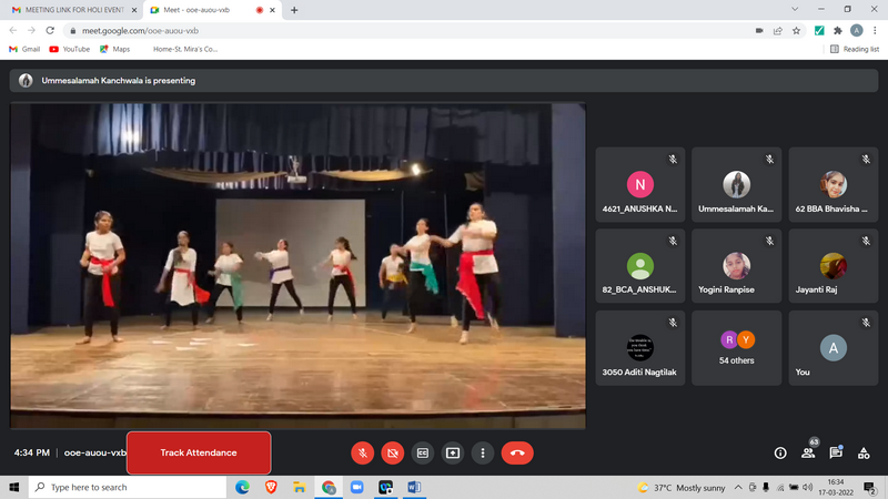 HOLI DANCE PERFORMANCE