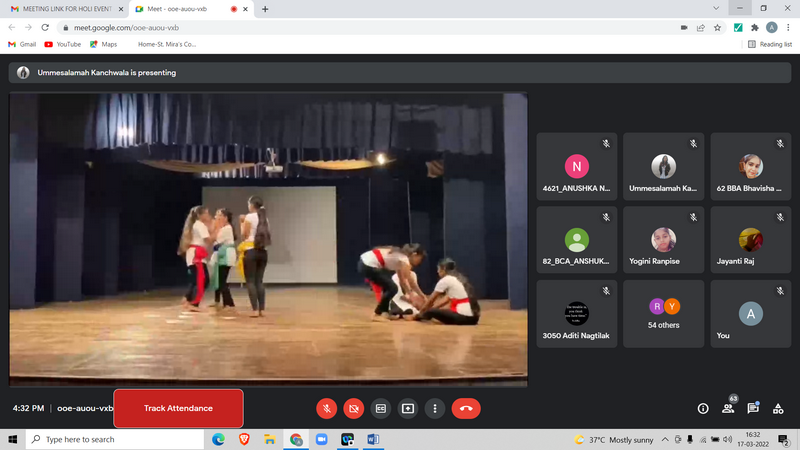 HOLI DANCE PERFORMANCE