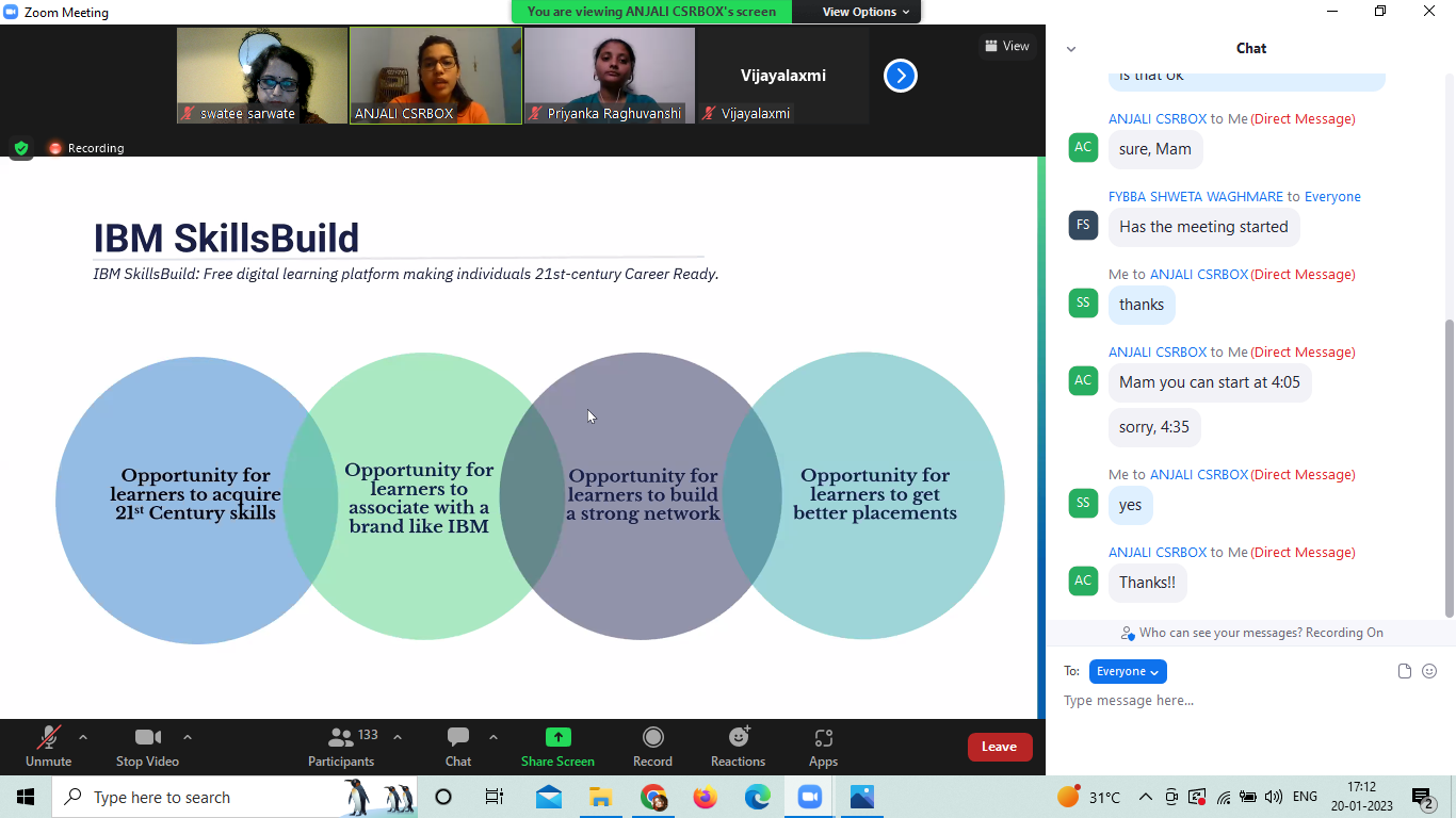 IBM skill build 22-23