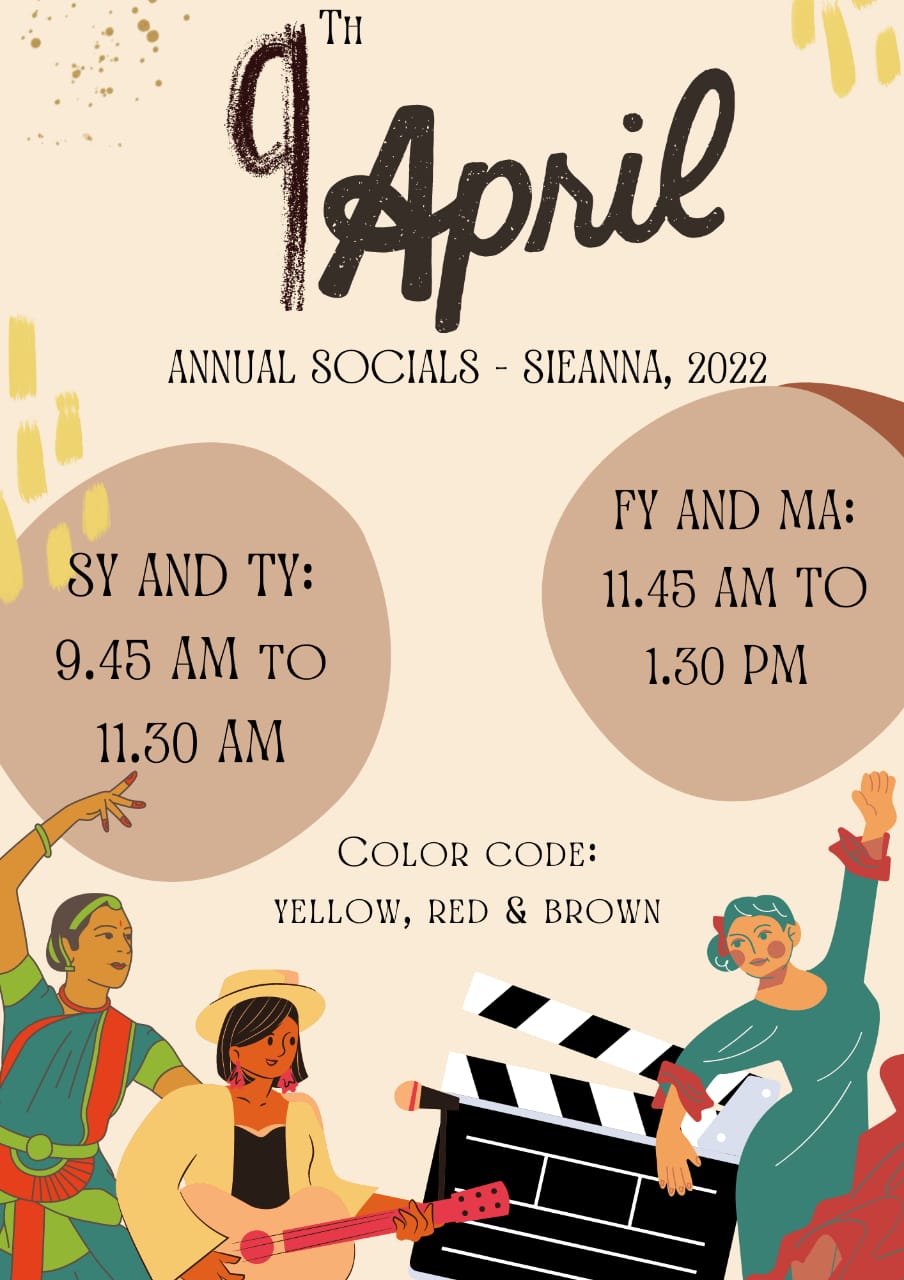Sieanna poster 2022-Annual Socials