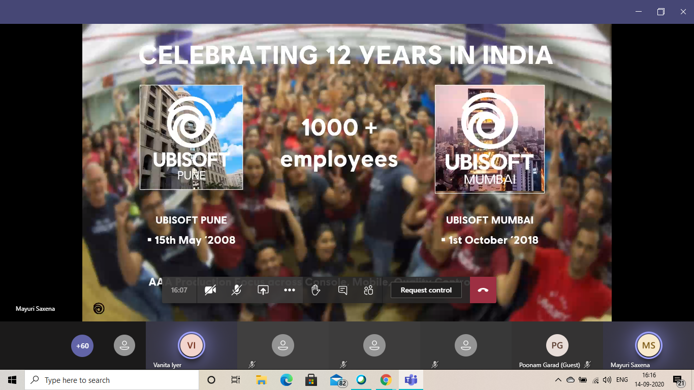 Ubisoft Celebrating 12 years in Pune