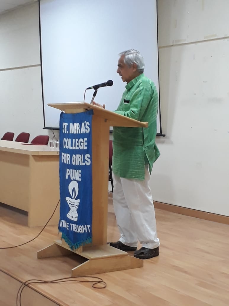 Mr. Anwar Rajan - Interacting with students