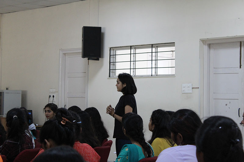 Bhagyashree Parchure expressing her gratitude