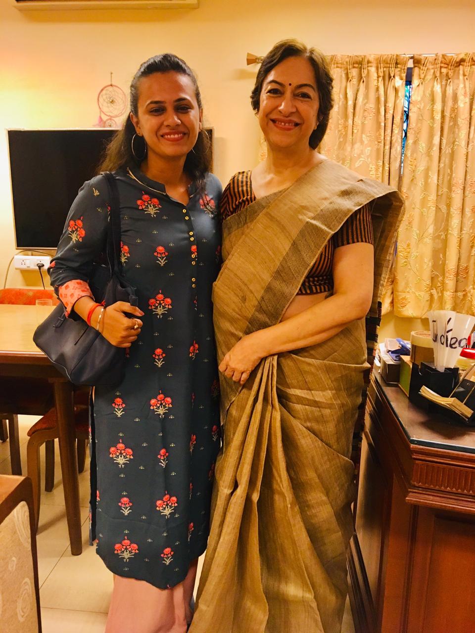 Dr. Gulshan Gidwani with Ms. Simran Suri