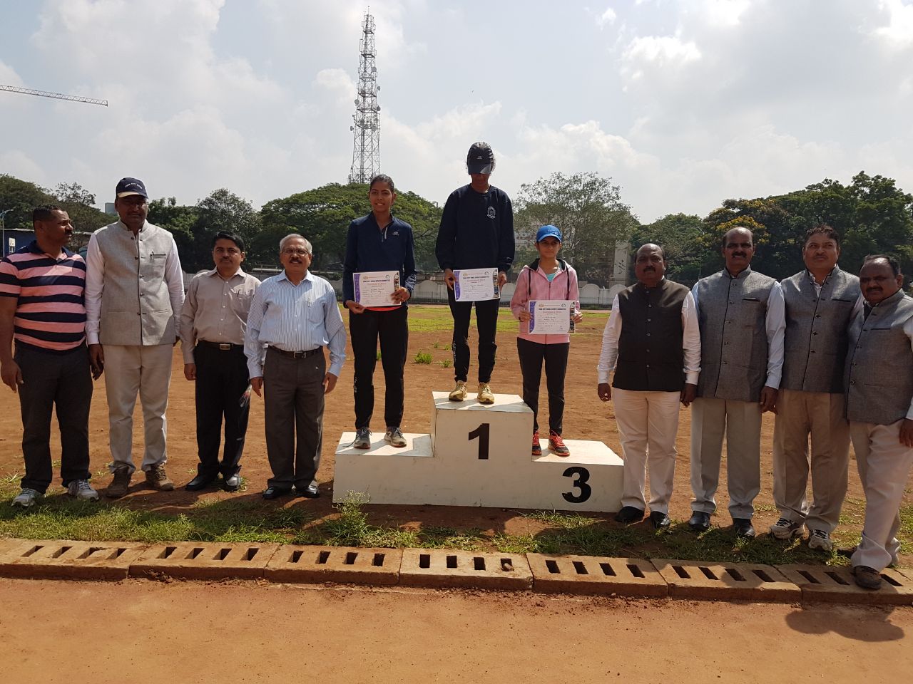 Sampada Buchade (FYBA) Silver Medal in  5000mt run at Intercollege Athletics Competition held at Pune