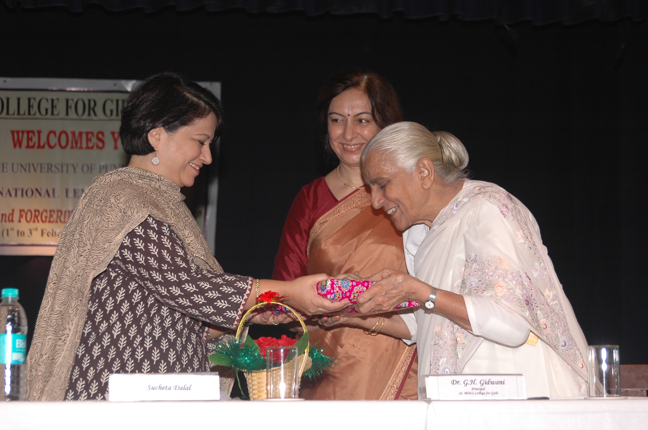 Journalist Sucheta Dalal