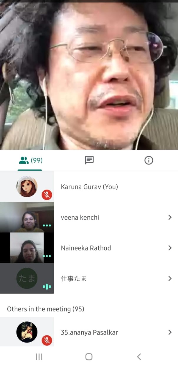 Mr. TADA - Webinar on Hiroshima Day- Dept of Politics and Pub Adm- 6th August 2020
