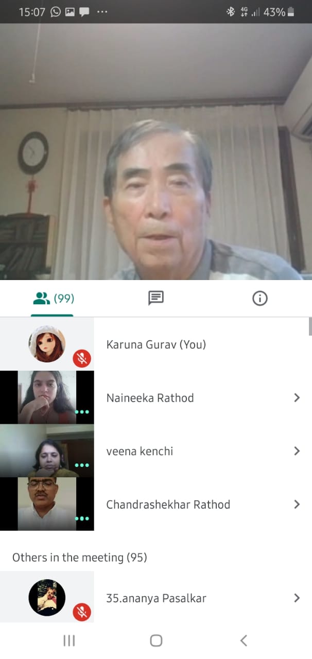 Dr. Hibino - Webinar on Hiroshima Day- Dept of Politics and Pub Adm- 6th August 2020