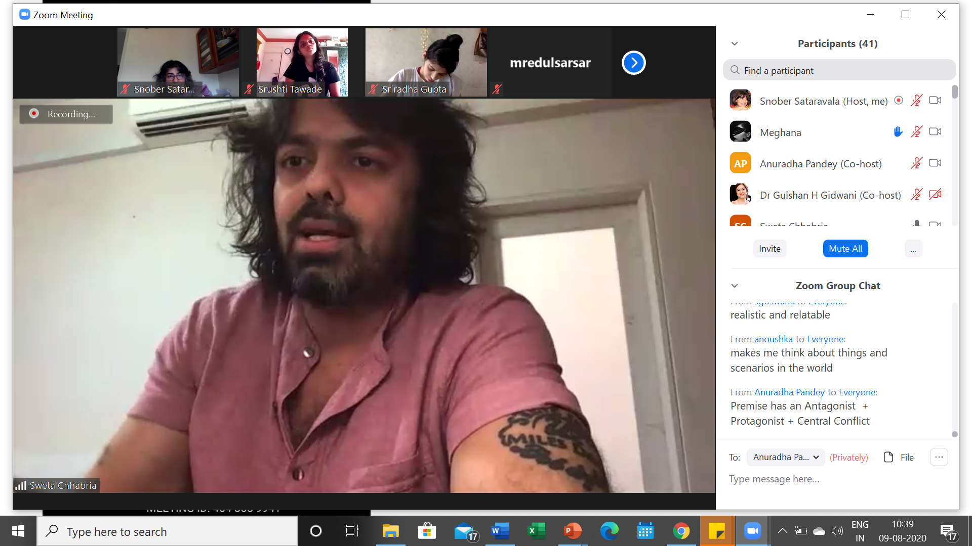 Aditya Kriplani, acclaimed filmaker, discusses the nuances of scriptwriting