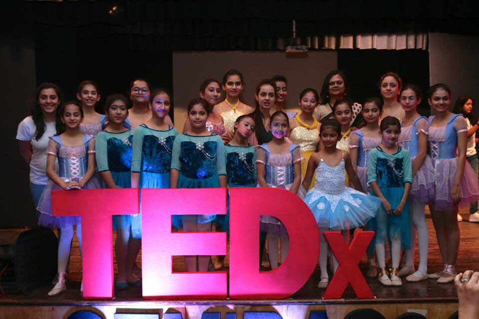 Ballet dancers from Les Danseuses Academy